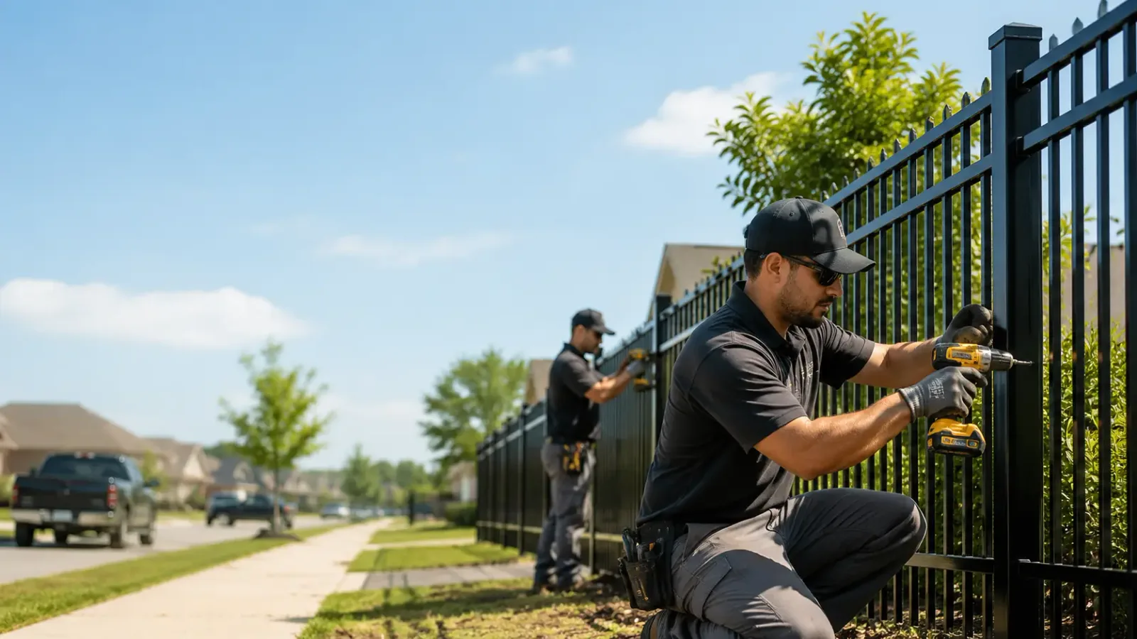 Metal Fence Installation in Falls Mills, VA